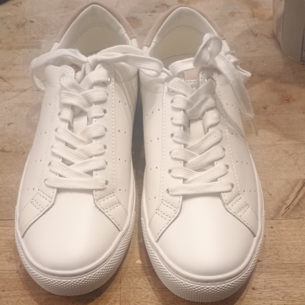 J. Crew Women's White Sneakers
